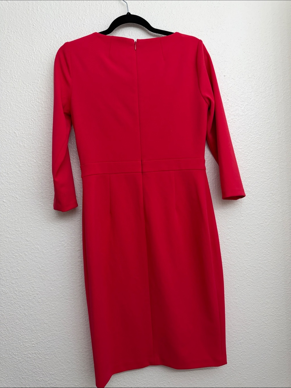 Calvin Klein Hot Pink Bow-Detail Sheath Dress - Picture 3 of 4